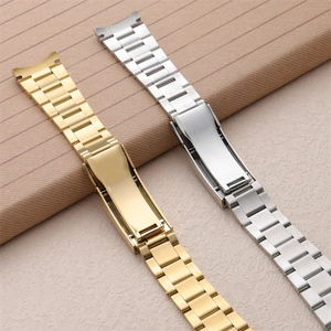 Correa de Reloj de <span class=keywords><strong>Acero</strong></span> Inoxidable 316L de 20/21 mm de Calidad, Accesorios para Correa de Relojes R-olexs, Hebilla Deslizante para Correa <span class=keywords><strong>SUBMARINER</strong></span> de 41 mm - Product Image 3