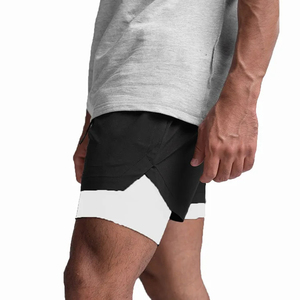 Short d'entraînement de basket-ball personnalisé pour hommes, avec poches latérales et cordon de serrage pour hommes - Product Image 1