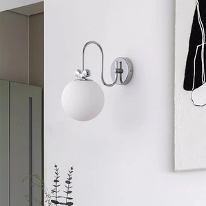 Lámpara de pared Led E27, interruptor de luz tricolor, diseño nórdico, iluminación para dormitorio y sala de estar - Product Image 4