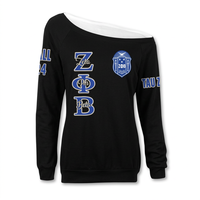 Pull cardigan d'hiver Zeta Phi Beta pour femme, personnalisé, en tricot, style universitaire, en acrylique et chenille, brodé, fabricant OEM