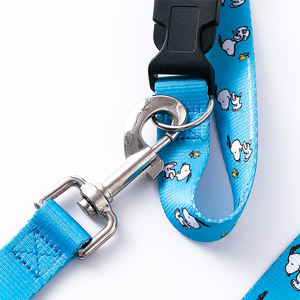 Günstige Designer Hand frei Benutzer definierte Logo Sicherheit Polyester Leine Gedrucktes Logo Bulk Polyester Hunde leinen Halsband - Product Image 3