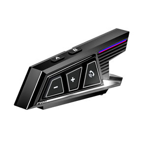 Auriculares Inalámbricos para Casco de Motocicleta BT40 con Cancelación de Ruido Impermeable IPX6, Audífonos 5.3 para Motocicleta - Product Image 1