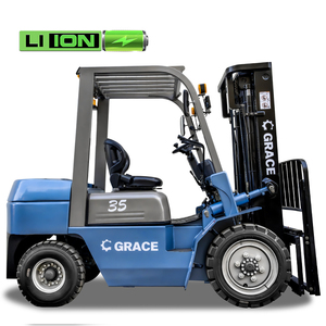 4x4 todoterreno Almacén Carretilla elevadora diésel 3ton 3.5ton 5 Ton 4WD Granja Mini carretilla elevadora Precio China Todo terreno Carretilla elevadora Proveedor - Product Image 6