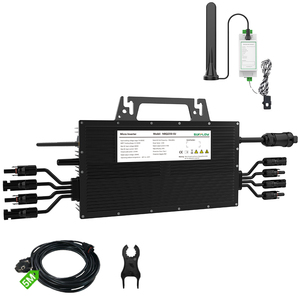 Microinversor Fotovoltaico para Balcón de 2250W con Protección Anti-Retorno, Flujo Inverso Cero para Sistema de Microinversor Doméstico - Product Image 1