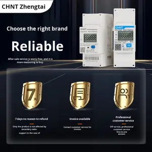 Medidor de Energía Monofásico de Riel DIN CHINT <span class=keywords><strong>DDSU666</strong></span> 220V con 485 para Unidades de Alquiler Inteligentes - Product Image 4