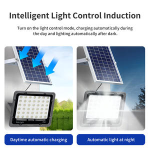 IP66 Étanche 100W 200W 300W 400w Haute Lumen Lampe <span class=keywords><strong>Solaire</strong></span> Led <span class=keywords><strong>Projecteur</strong></span> <span class=keywords><strong>Solaire</strong></span> Yard <span class=keywords><strong>Projecteur</strong></span> Extérieur - Product Image 5