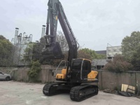 Excavatrice sur chenilles Hyundai R220, classe 20 tonnes, 99 % neuve, moteur Cummins et hydraulique Kawasaki, à vendre, prête à l'emploi