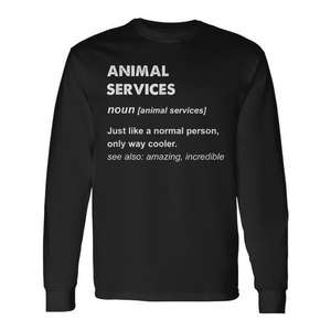 Camiseta de Manga Larga para Servicios de Animales, Producto Promocional - Product Image 1