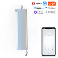 Módulo de interruptor de cortina electrónico moderno Smart Life ZigBee y Tuya Compatible con cortinas y postes motorizados de oficina