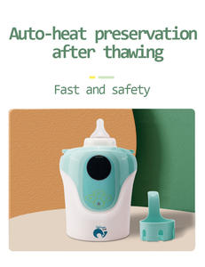 Calentador <span class=keywords><strong>de</strong></span> leche eléctrico Digital inteligente <span class=keywords><strong>de</strong></span> 180W <span class=keywords><strong>para</strong></span> bebés y esterilizador <span class=keywords><strong>de</strong></span> biberones Calentador <span class=keywords><strong>de</strong></span> aluminio fundido Rango <span class=keywords><strong>DE</strong></span> EDAD táctil 0-12 meses - Product Image 6