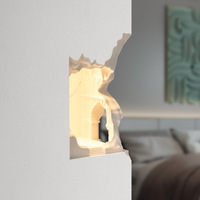 Notre Dame Artistique Creative Applique Murale Petit Coin Chevet Luminaire Plâtre pour Homestay Éclairage Lustres Pendentif Lumières