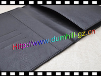Carpeta de cuero pu con logotipo personalizado, carpeta de oficina, notebook, tamaño A5, nueva