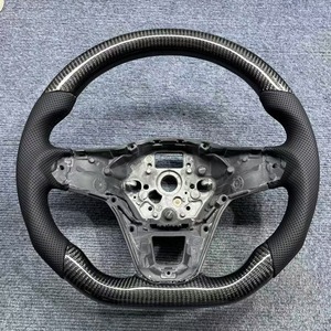 Volante de Fibra de Carbono Real YTcarbon, Ajuste Universal para Sedán, Coupé, Hatchback, VW Magotan, Tiguan, <span class=keywords><strong>Polo</strong></span>, Golf 7, Passat - Product Image 5