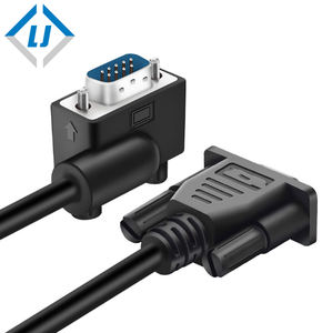 90 תואר L טהור נחושת 3 + 6 VGA כבל זהב מצופה מחברים - Product Image 3