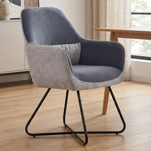 Free Sample 2026 Comfortable Luxury <strong>Mid</strong> <strong>Century</strong> Armchair Kitchen <strong>Table</strong> Modern <strong>Dining</strong> <strong>Chairs</strong> for <strong>Dining</strong> Room Restaurant - Product Image 1