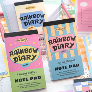 Ogni giorno personalizzato per farlo nota nota articoli di cancelleria per ufficio scuola forniture per la scuola carta colorata design carino e chiaro - Product Image 1