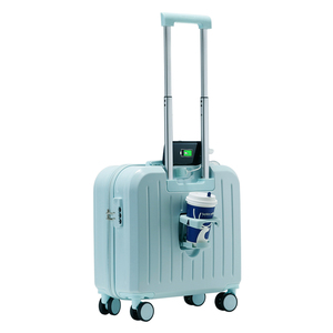 Maleta para niños al por mayor, Maleta <span class=keywords><strong>de</strong></span> mano para pequeñas empresas con portal USB, <span class=keywords><strong>bolsa</strong></span> con carro para cabina, soporte para teléfono, Maleta, equipaje ligero - Product Image 3
