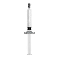 Seringue en verre stérilisée de 10 ml (10 cc) avec embout Luer Lock, poignée ergonomique et emballage sous blister