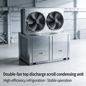 Unité de réfrigération pour <span class=keywords><strong>camion</strong></span> Carrier de type U avec ventilateur de décharge supérieur et compresseur, pour le refroidissement de fourgons de transport de marchandises - Product Image 2