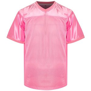 YOUNGSON Manufacturers Wholesale Polyester Plain Football Shirt Mesh <b>Blank</b> Men Youth Training Practice Jersey American Football - Product Image 2