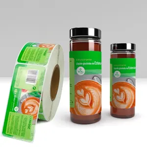 定制模切胶贴纸防水PVC光面纸标签工艺品礼品工业食品化妆品应用