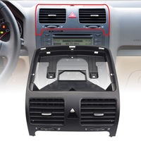 Cadre de panneau de ventilation central de tableau de bord avec trou pour airbag, charge rapide USB et base pour VW Golf MK5 GTI Rabbit 2004-2011