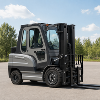 Chariot élévateur électrique à batterie CE 60V, capacité 1, 2 ou 3 tonnes, avec déplaceur latéral et hauteur de levage de 3m, pour entrepôt