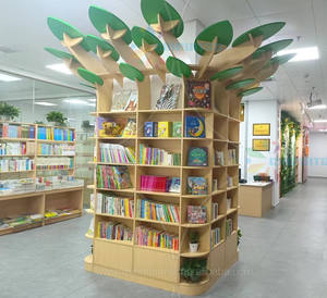 ชั้นวางหนังสือรูปต้นไม้สำหรับเด็ก ชิคิโตส มอนเตสซอรี่ ห้องสมุดเด็ก ชั้นวางหนังสือแบบตั้งพื้น ตู้มุมสำหรับสถานรับเลี้ยงเด็ก ชั้นวางหนังสือไม้สำหรับเด็กก่อนวัยเรียน มุมอ่านหนังสือสำหรับเด็กเล็ก - Product Image 6