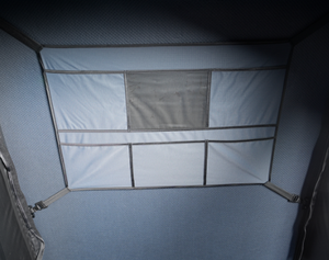 Alüminyum kabuk çatı üst kamp çadırı araba su geçirmez 4x4 Offroad araba çatı kamp alüminyum direkleri merdiven pamuk 2-Person - Product Image 3