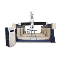 Machine de gravure CNC 5 axes de style ATC 1325 2040 pour la sculpture sur mousse EPS XPS, le bois, les maquettes architecturales et la création de motifs