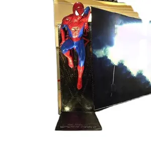 Marvel Figure Super Hero Life Size Spiderman Statue Fiberglass Statue Spiderman Sculpture