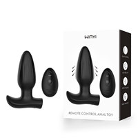 WINYI Vibromasseur anal télécommandé en silicone, masseur de prostate, rechargeable par USB, multi-vibrations, jouet sexuel pour adultes, OEM