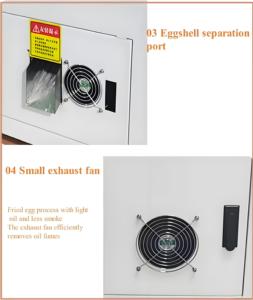 Cuisinière à œufs multifonctionnelle de qualité avec arrêt automatique, grande capacité, cuisinière à œufs à la coque - Product Image 4