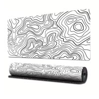 Tapis de souris de jeu carré en caoutchouc naturel, écologique, imperméable, antidérapant, plusieurs tailles disponibles, pour usage au bureau, en stock
