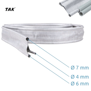 <span class=keywords><strong>Kit</strong></span> de <span class=keywords><strong>fixation</strong></span> pour auvent de camping à double canal de 6 mm, 3 m, pour rail d'auvent de véhicule - Product Image 6