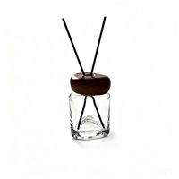 Diffuseur de parfum de luxe en verre dépoli 100ml 200ml – Bouteille de diffuseur d'huiles parfumées pour assainisseur d'air domestique