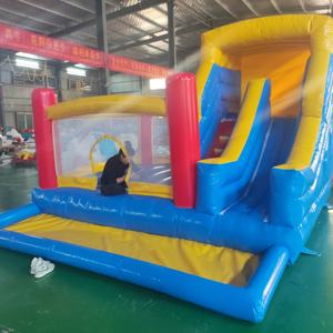 Les petits châteaux gonflables sont en vente. <span class=keywords><strong>Prix</strong></span> bas, bonne qualité. Parfait pour le jardin extérieur familial et le théâtre extérieur. - Product Image 6