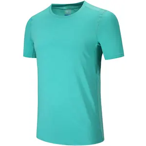 Онлайн-покупки, футболки с принтом экрана, дышащие мужские футболки больших размеров для фитнеса и спортзала