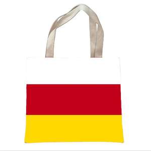 Sac fourre-tout personnalisé à double face avec drapeau d'Andorre, haute qualité, 16 x 14 pouces - Product Image 3