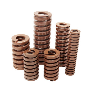 Chen Chen Mold Brown 65Mn <b>Compression</b> <b>Spring</b> High Strength Flat Wire Coil Industrial Hardware Accessories - Product Image 1