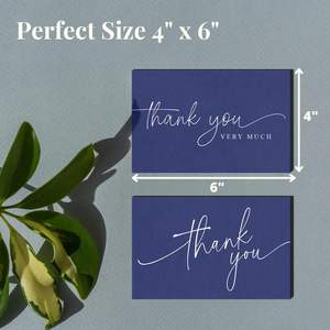 定制手写机感谢卡 | 散装贺卡 | 结婚贺卡感谢卡套装带信封 - Product Image 3