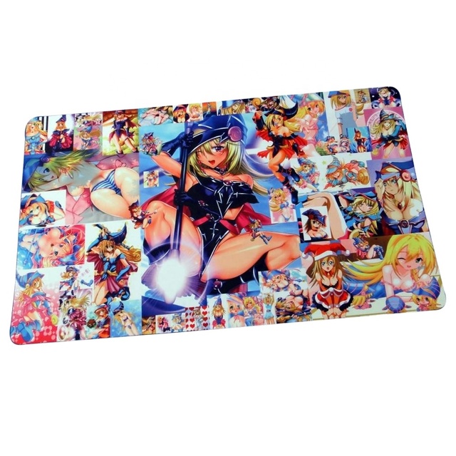 Factory Supplied Non-Toxic TCG Playmat with Custom Design Rubber Material Sublimation Printing Private Mold for YUGIOH MTG Games