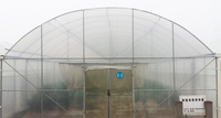 Serre tunnel agricole extérieure compacte en film PE MYXL