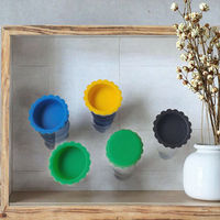 Bouteille en silicone réutilisable, écologique et durable, avec bouchon antidéversement côtelé pour sodas et bières, personnalisable avec logo