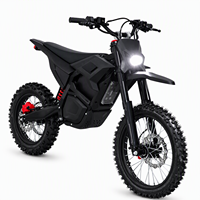 Moto tout-terrain électrique à moteur central 60V 2000W, crête de 5000W, batterie lithium 60V 27Ah M7 17/14