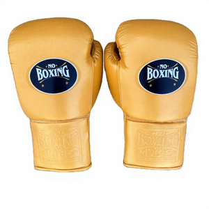 Custom MMA Boxing Gloves | Hand Grips | Non-Slip | Training Sparring Use | Full Finger | Hook Loop Lace-Up | Genuine Leather | - Product Image 1