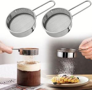 Tamis de qualité supérieure en acier inoxydable 304, filtre à mailles fines avec poignée pour la cuisine domestique - Product Image 1
