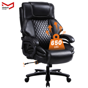 VANBOW ağır Metal taban kalınlaşmış yastık yüksek esneklik bahar paketi 650lb için ofis koltuğu büyük ve uzun boylu ağır - Product Image 1