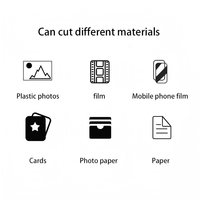 250413 Mini coupe-papier manuel portable 250413 Papeterie pour étudiants A4 bidirectionnelle pour les étudiants à utiliser-DIY Grade