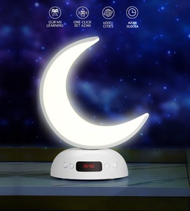 Muslim Prayer Portable Digital Azan <b>Clock</b> Mp3 Quran Player Touch <b>Led</b> Lamp Holy Al Quran Speaker With Azan - Product Image 4